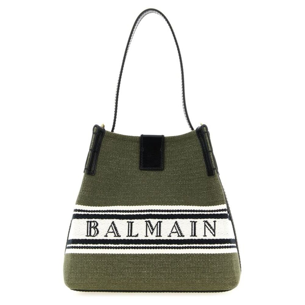 Balmain Bicolor Cotton Women's Handbag